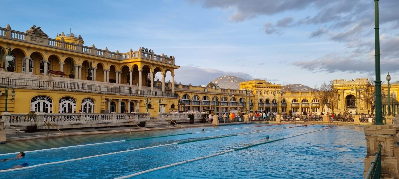 Széchenyi Baths in Budapest