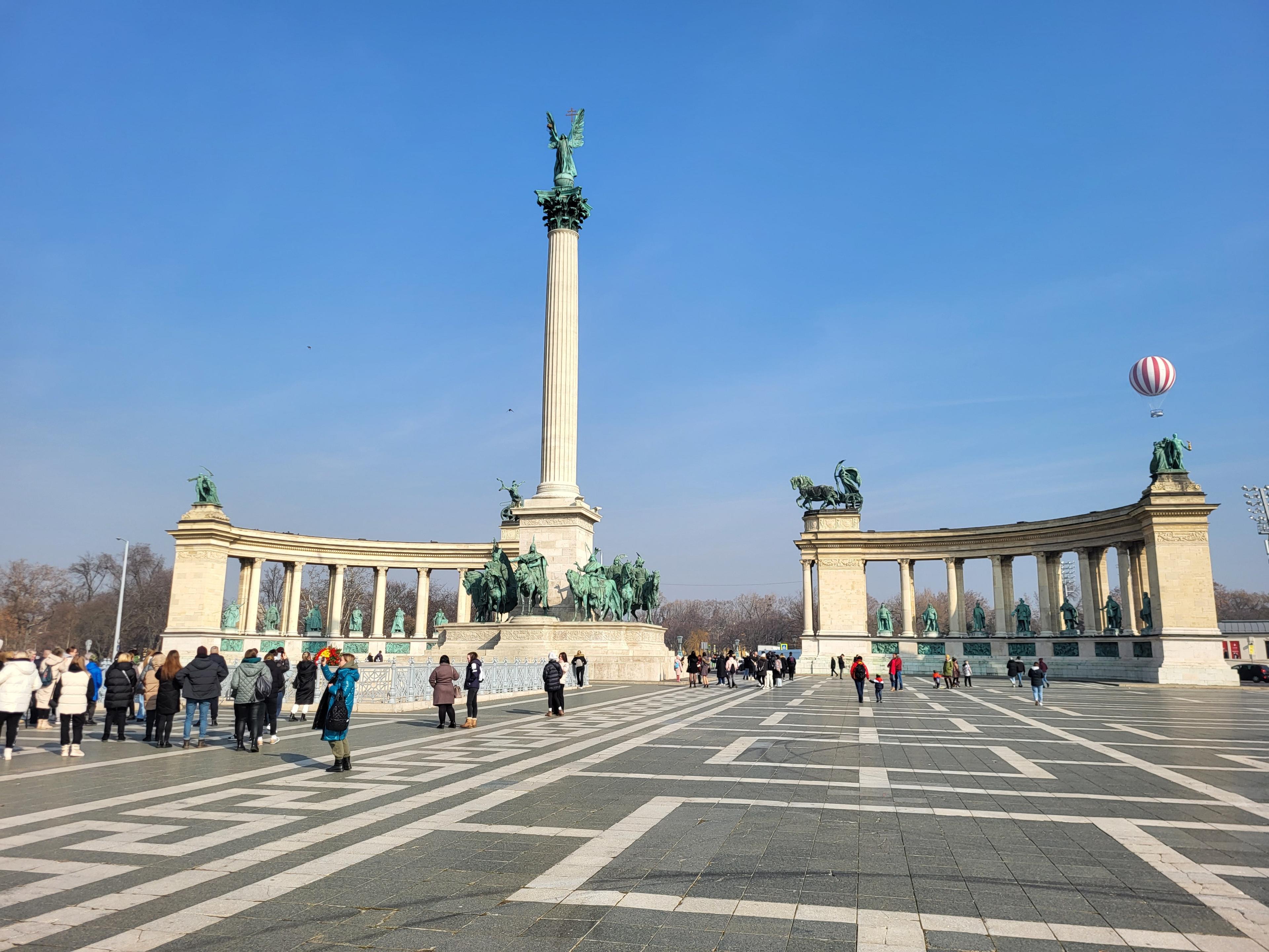 Heroes' Square in Budapest